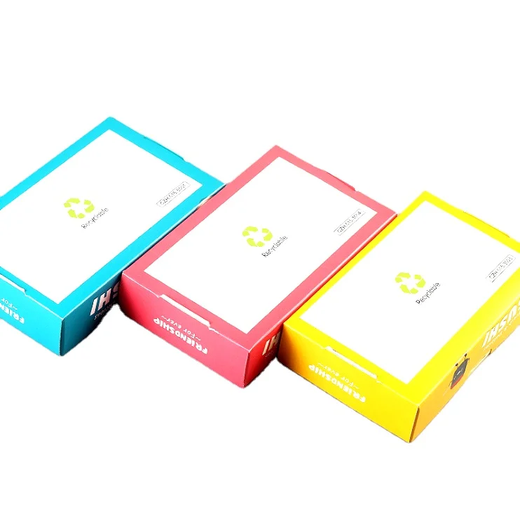 New takeout wrapping sushi boxes