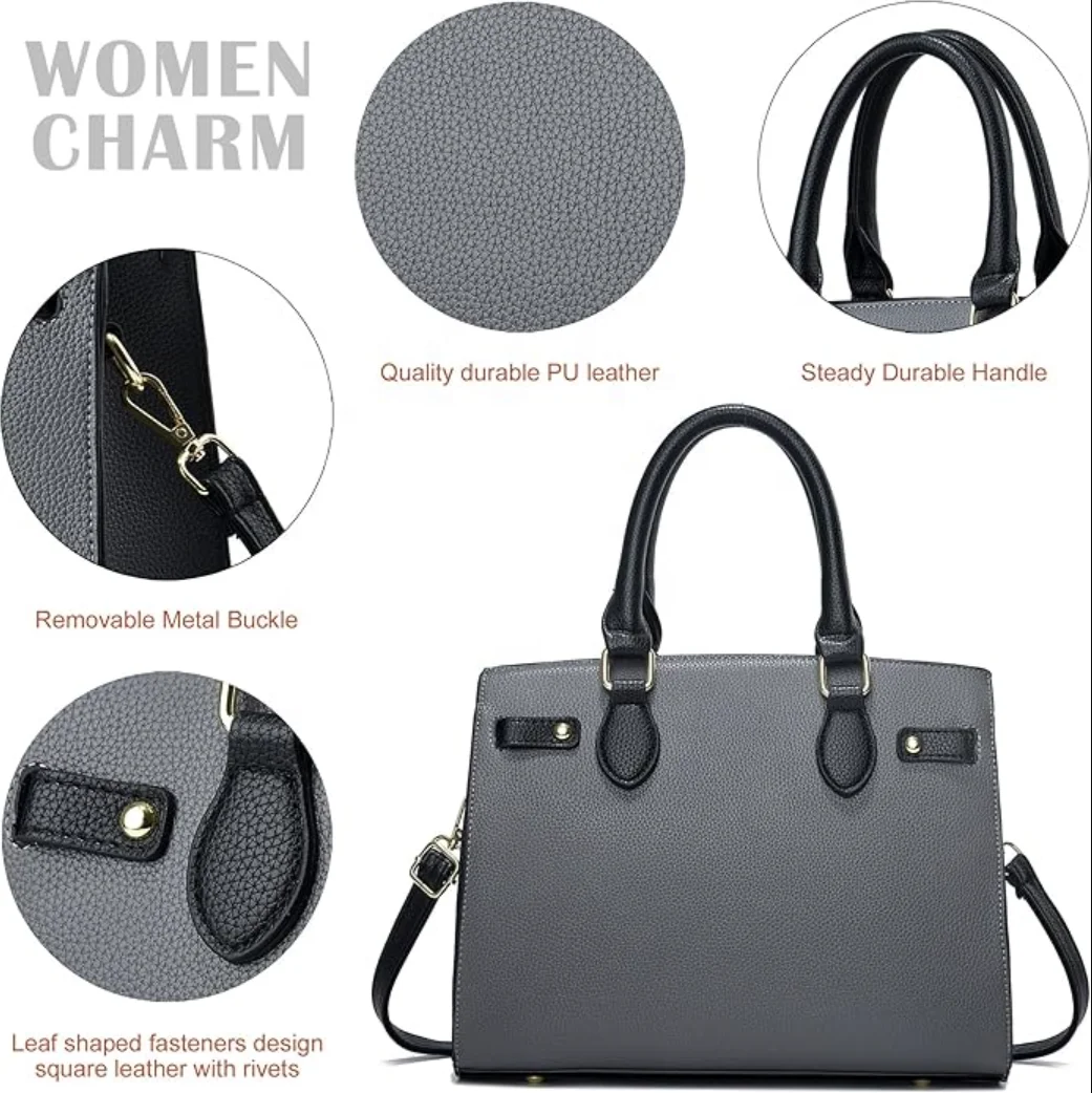 Ladies Fashion Bags Purses High Quality Leather Handbag Tote Leather Hand Bag Luxury Class Woman Handbags