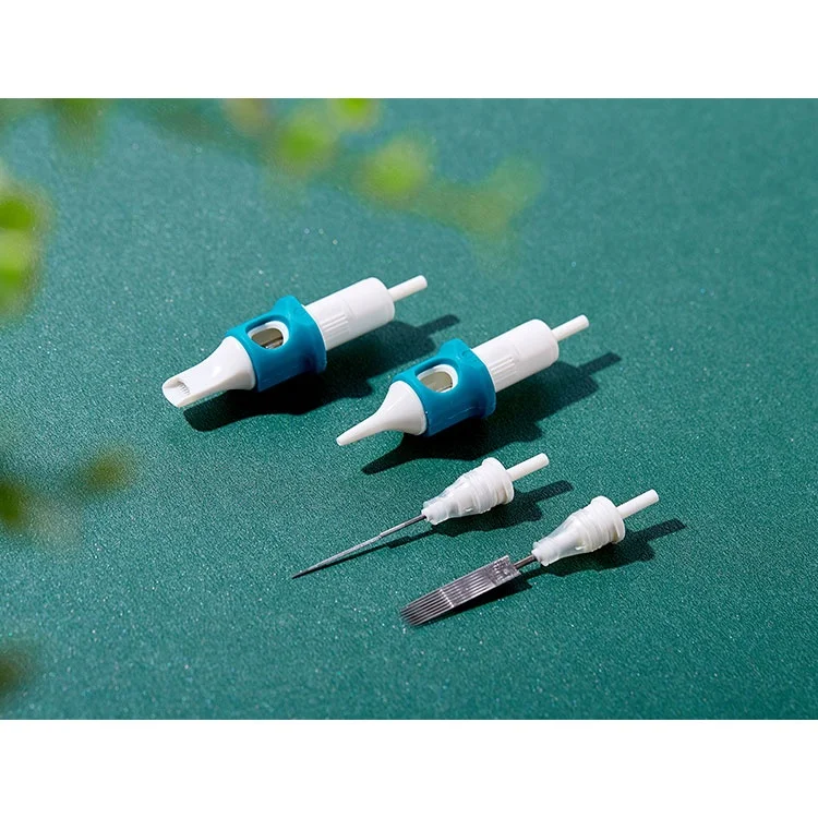 Factory Direct Sale Angle Tattoo Needle Disposable Microblading Needle Cartridge Made In China