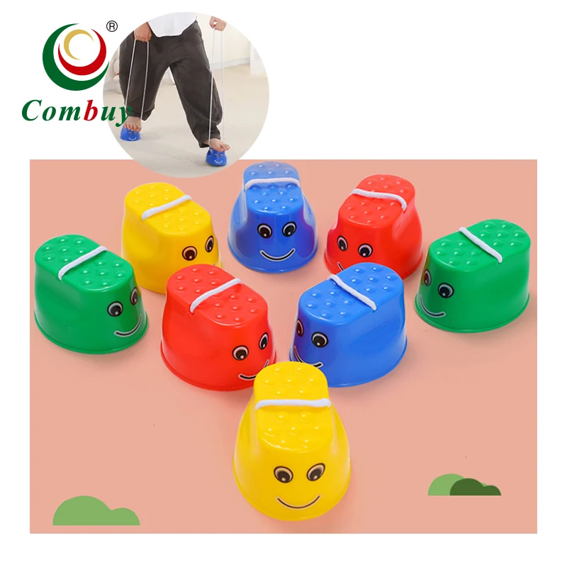 Entertainment sports toy balance plastic walking stilts kids
