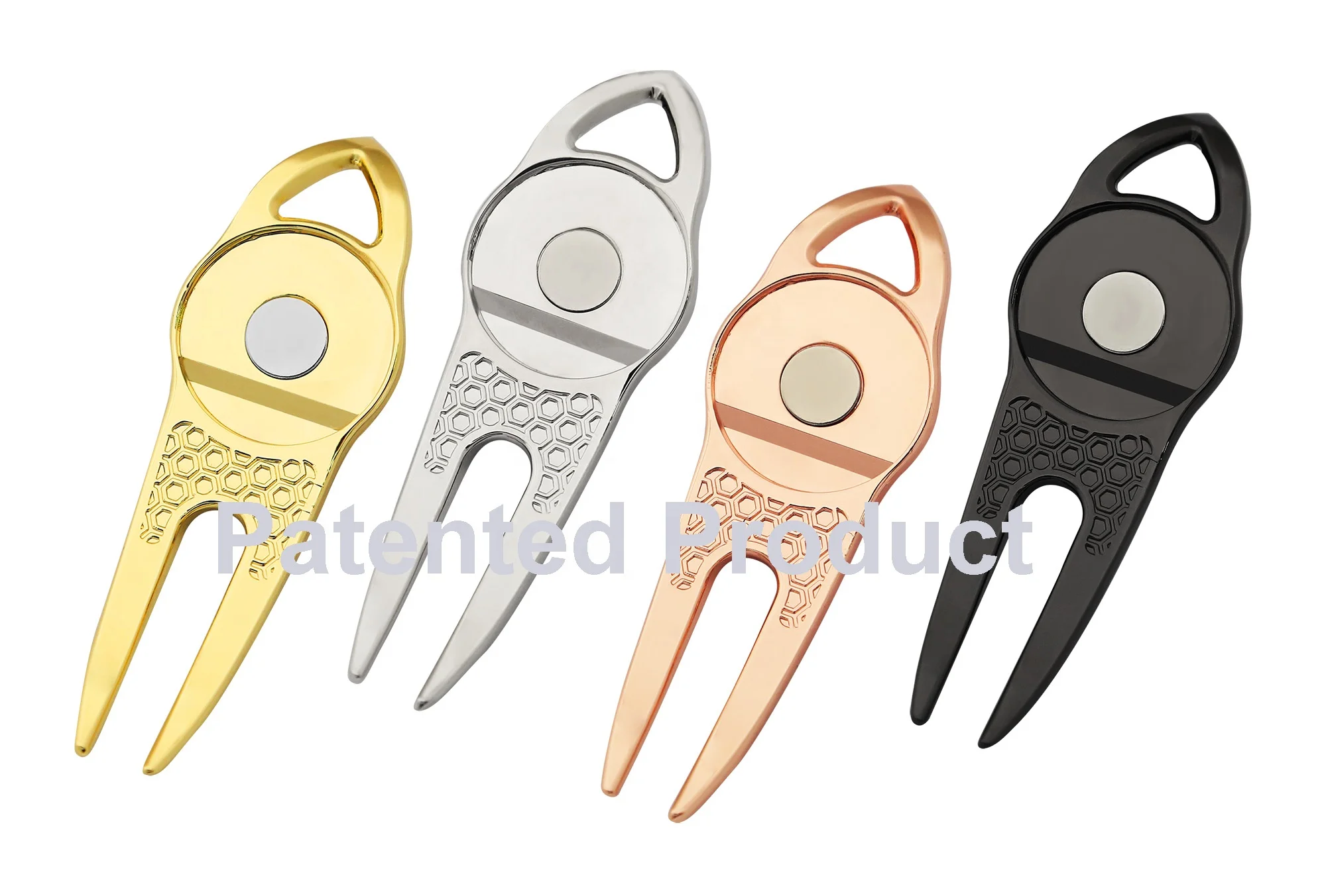 Factory Direct Multifunctional Bottle Openern Can Opener Golf Divot Pitch Repair Tool with Custom Metal Golf Ball Marker