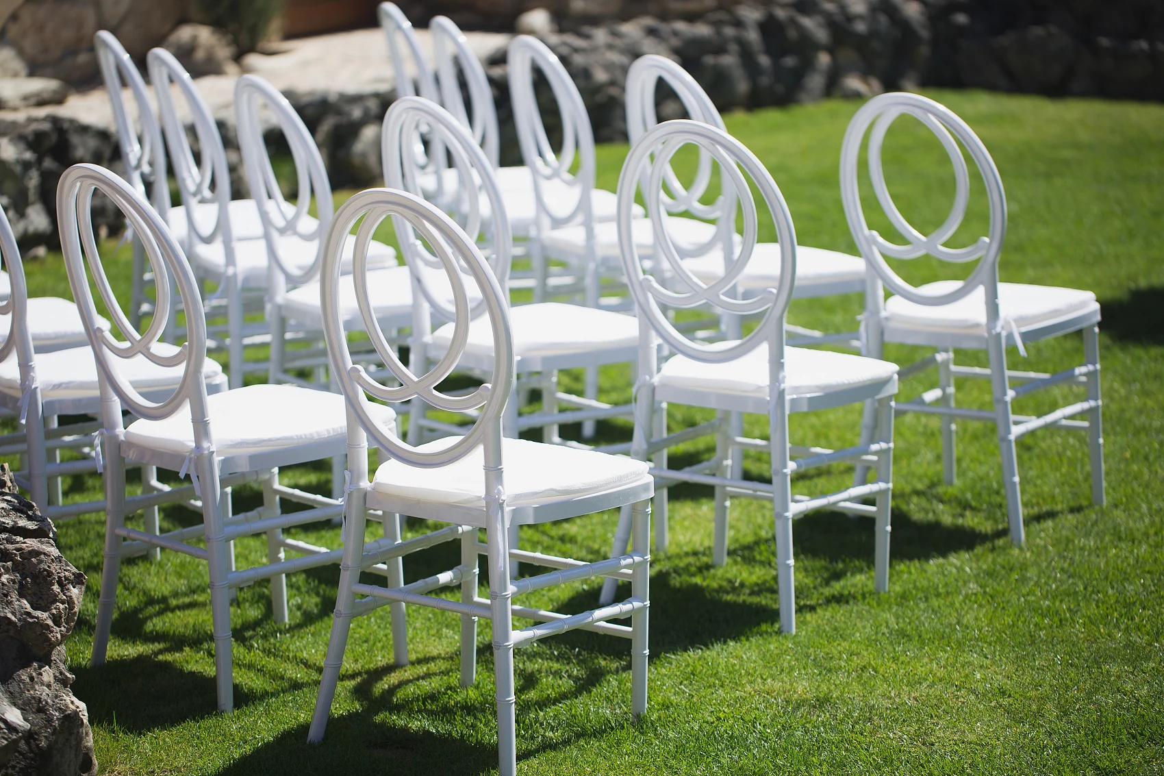 Stackable PP Chiavari Stacking Event Dinner Party Plastic Modern Furniture Hotel wedding tiffany chair for Sale