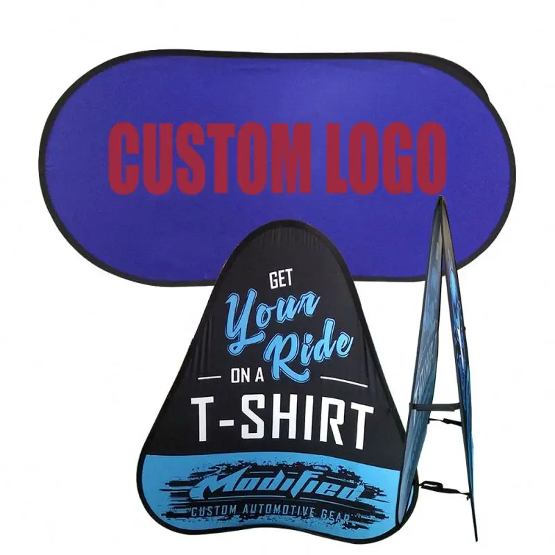 Factory Price Promotion Retail Por Exhibition Custom Printed Commercial A Frame Banner
