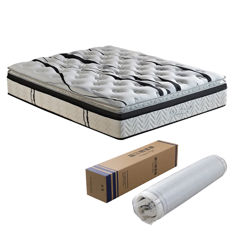 Sleeping Mattress Hypo-Allergenic Soft Foam Home And Hotel Furniture Colchon Vacuum Packed Pocket Spring Mattress