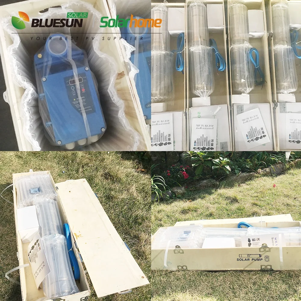 Hot Selling Ac Dc Submersible 1500W 2200W Plastic 3 Hp 5Hp 10Hp Deep Well Dc Solar Pump System Price Solar Water Pumps For ZA