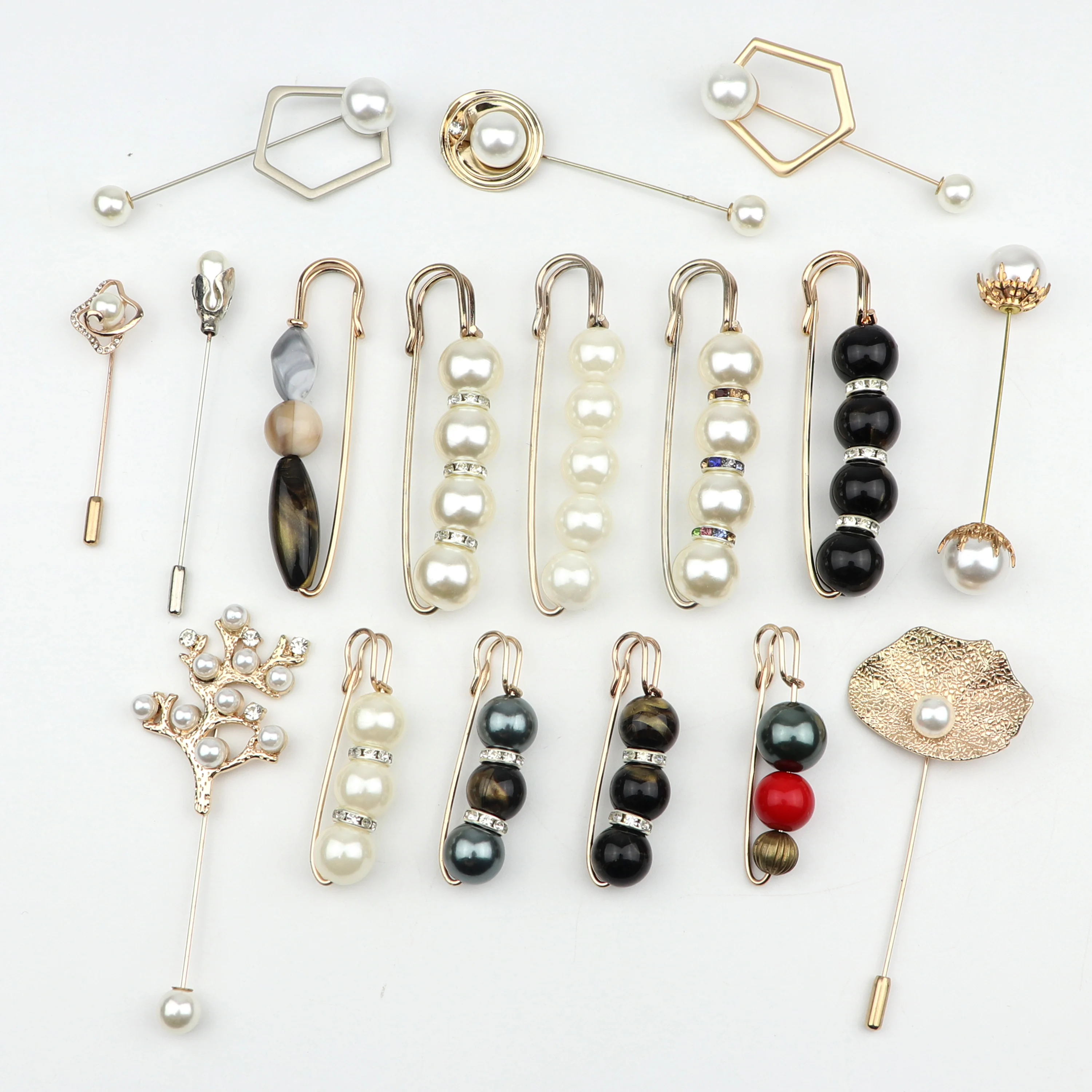 
Женская Винтажная брошь с жемчугом, большая брошь с двойной головкой, имитация свитера или пальто, свадебное Ювелирное Украшение, аксессуар 