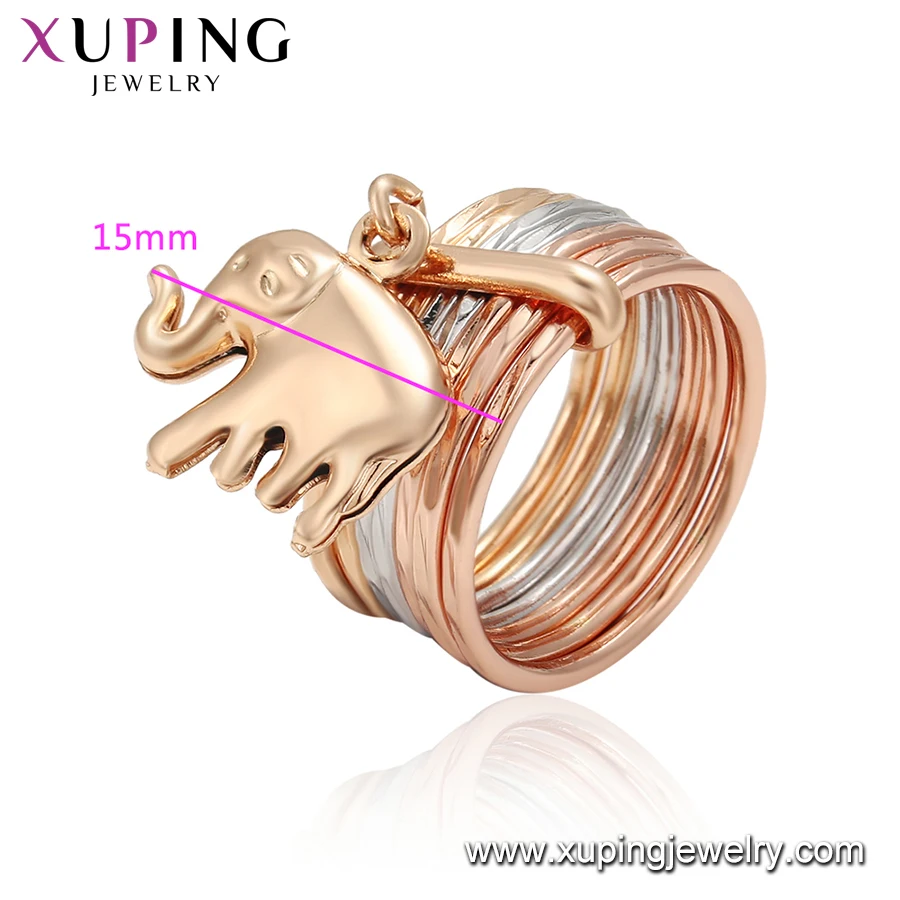 16263 Xuping многоцветный без камня слон дамы палец