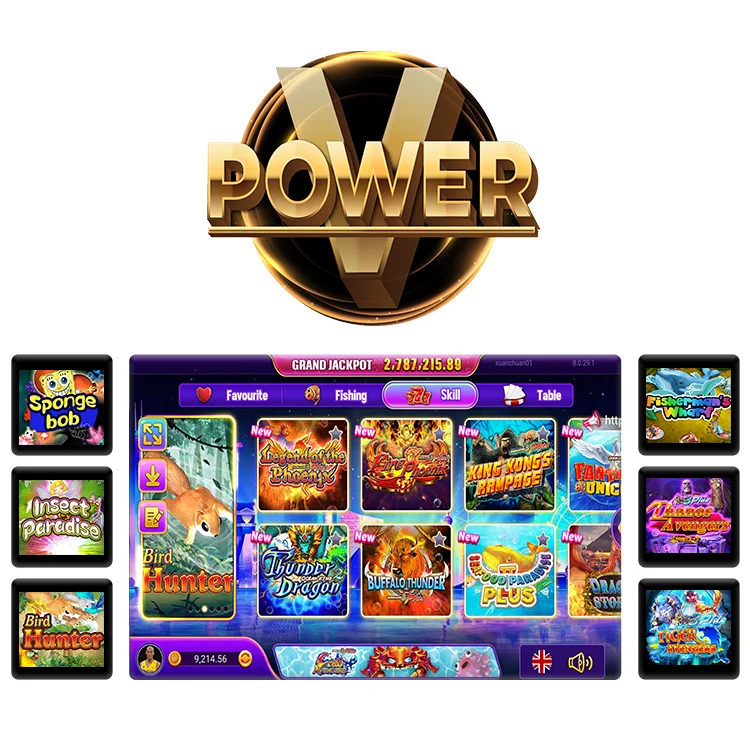 Игровой автомат для рыбы, настольное приложение, Vpower Fish Game, мобильное приложение, программное обеспечение для игры в рыбу онлайн