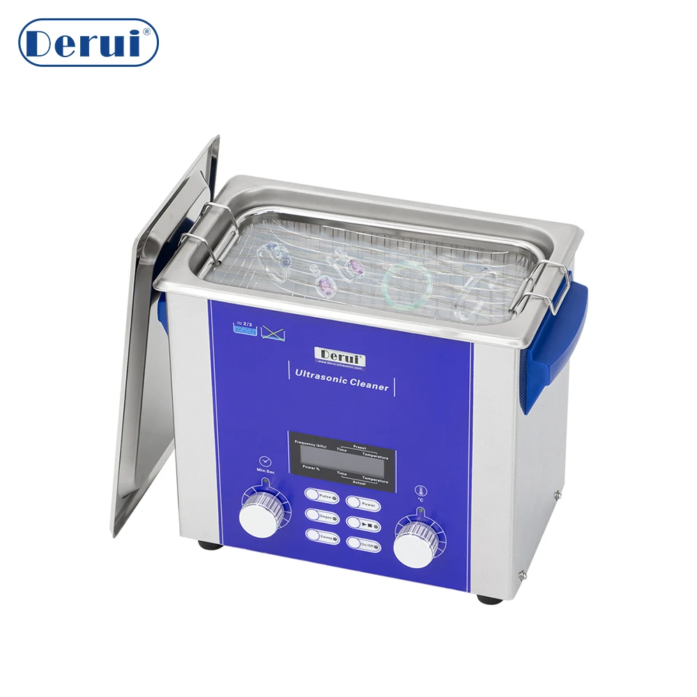 2.2L  37khz ultrasonic pcb cleaning machine with heated  sweep degas and LCD display for glass jewelry watch or  rust carbon