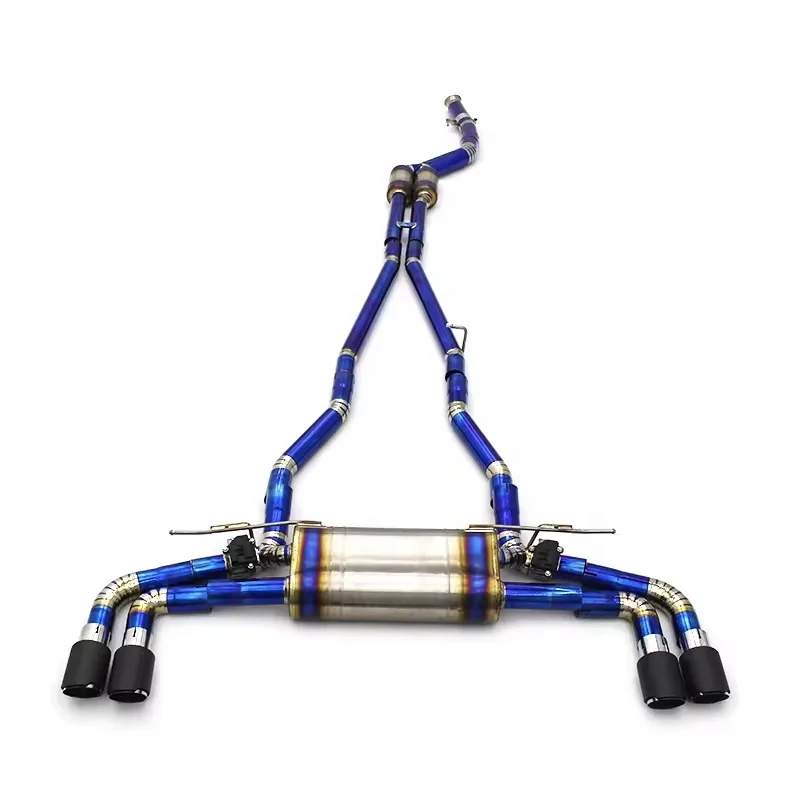 grwa Tuning Titanium Catback For BMW 540/540i G30/G38 2.0T/3.0T B48 2017-2023 Escape Valvetronic Muffler Exhaust system