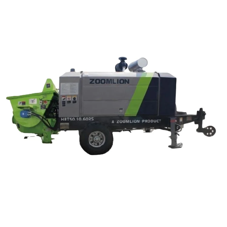 Zoomlion 81M3/H Concrete Trailer Pumps HBT80.16.199RSU For Sale
