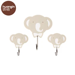 Cartoon elephant vintage wall hook hook for hanging clothes