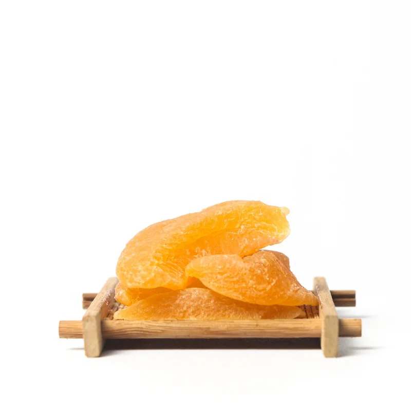 Wholesale 110g dried fruits Canned more hygienic loose candied fruits yellow peach dried peach healthy snack dried yellow peach