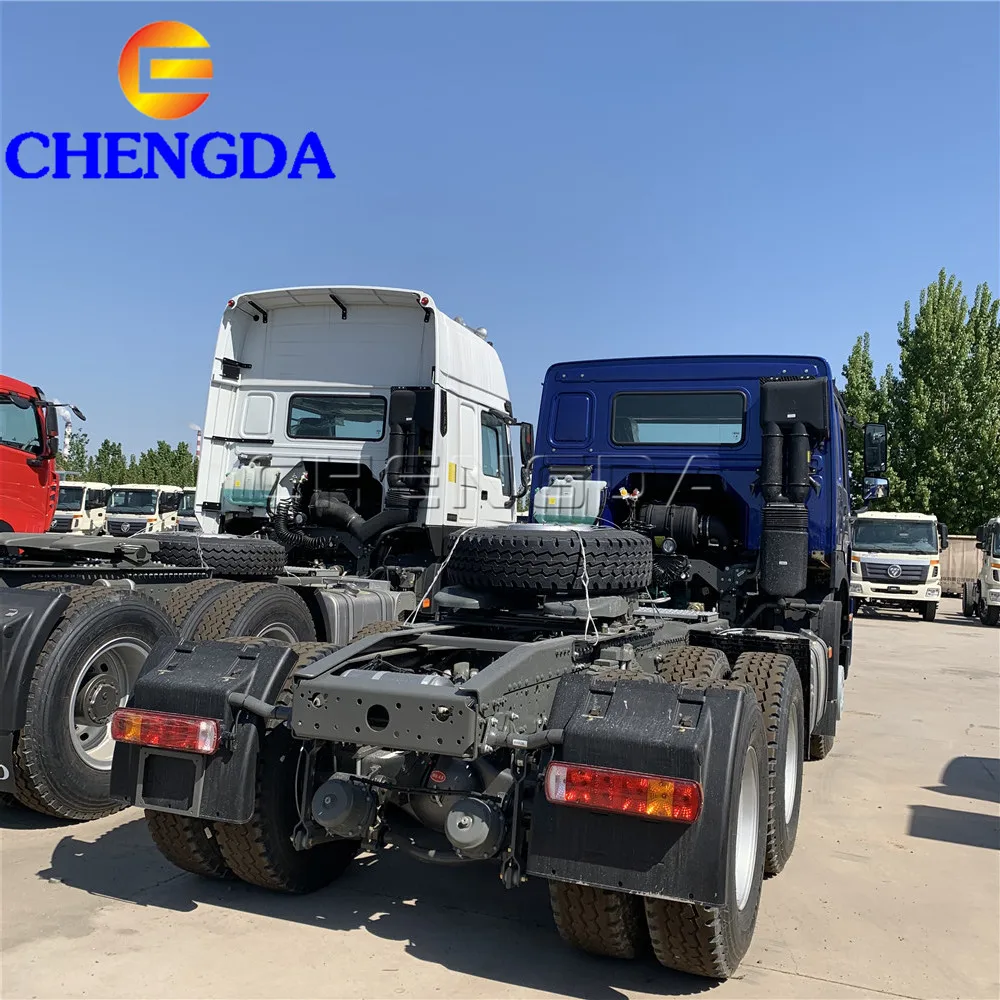 SINO TRUCK Howo 6x4 420hp Used Trailer Tractor Truck Head Price