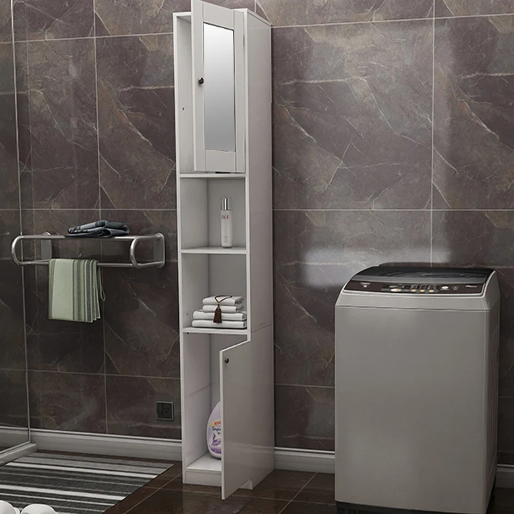  Meuble Salle De Bain узкий угол готовые белая кухонная мебель современная полка для хранения вещей