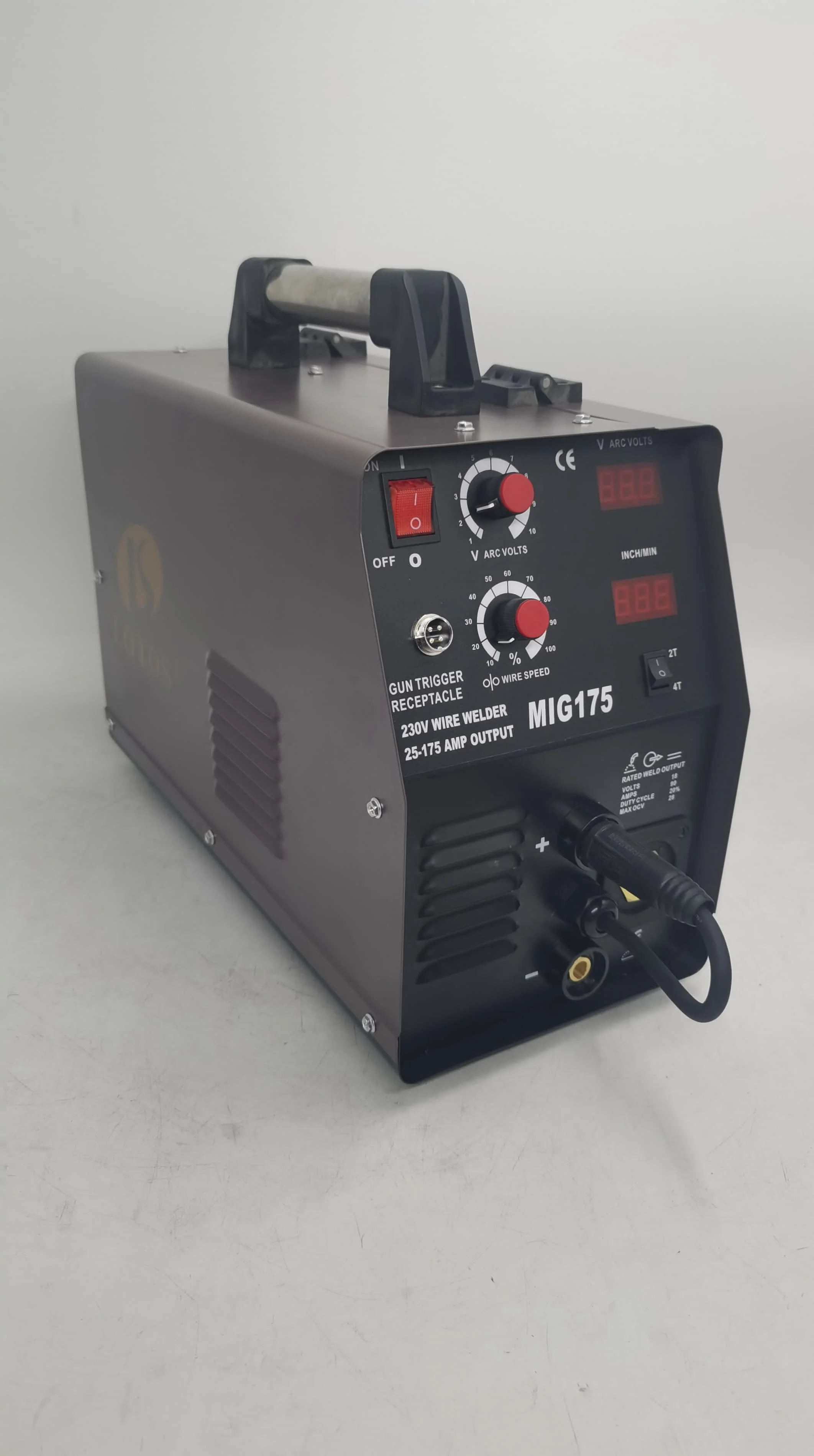 LOTOS factory best price mma gasless 175 amp arc tig mig welding machine inverter aluminium welding