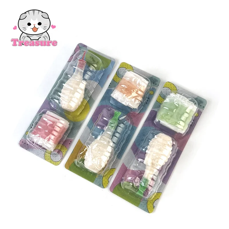 Roll belts candy with sour powder halal candy