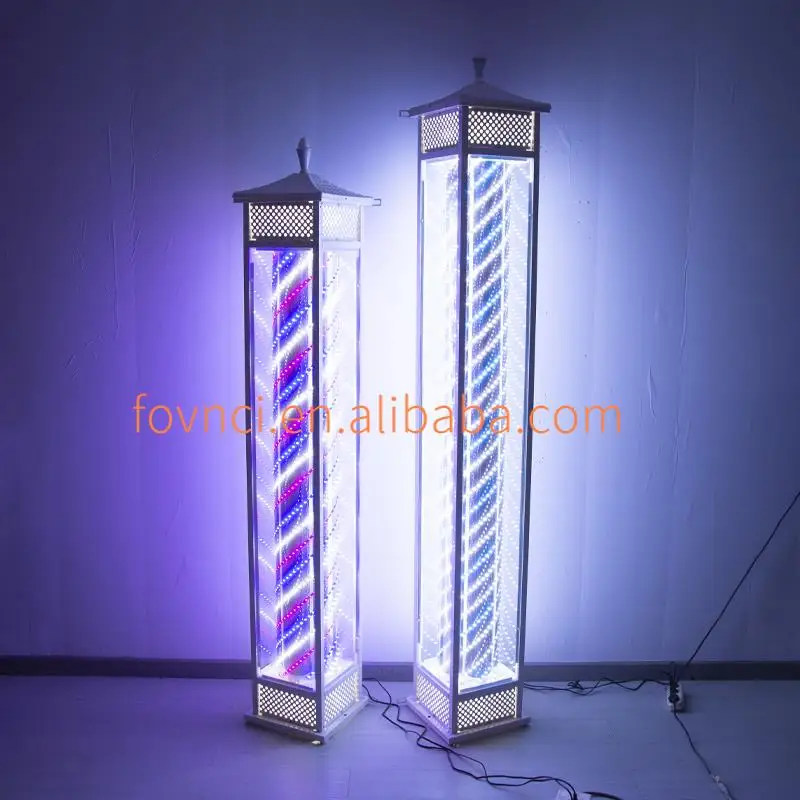 Diant LED Lighting pole Classic Rotating Light Hair Salon Shop Beauty Sign Barber shop pole fovnci