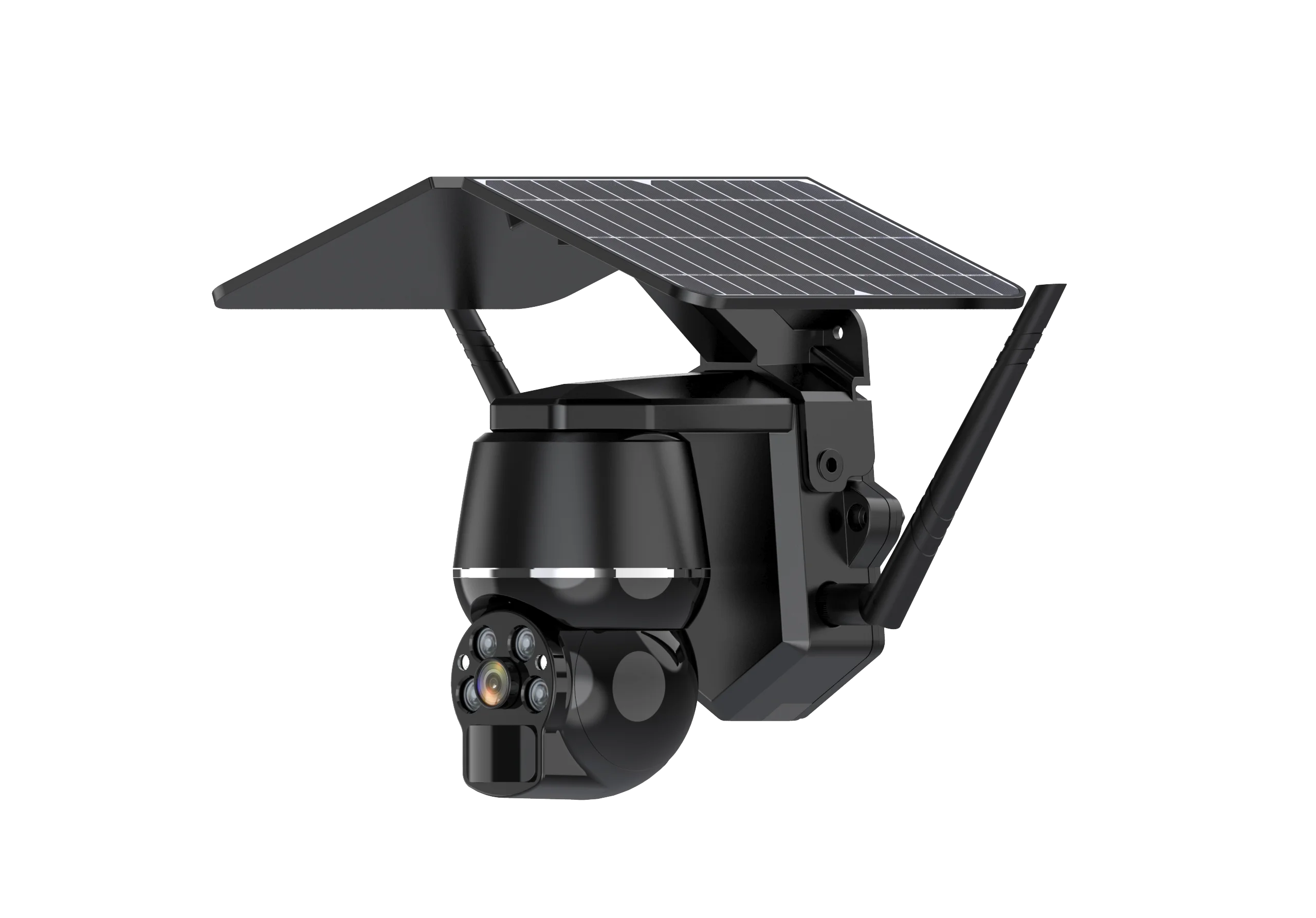 Newly Novel Outdoor HD Video PTZ CCTV IP Wireless Security System Surveillance Solar Panel Energy Power Supply WIFI Solar Camera