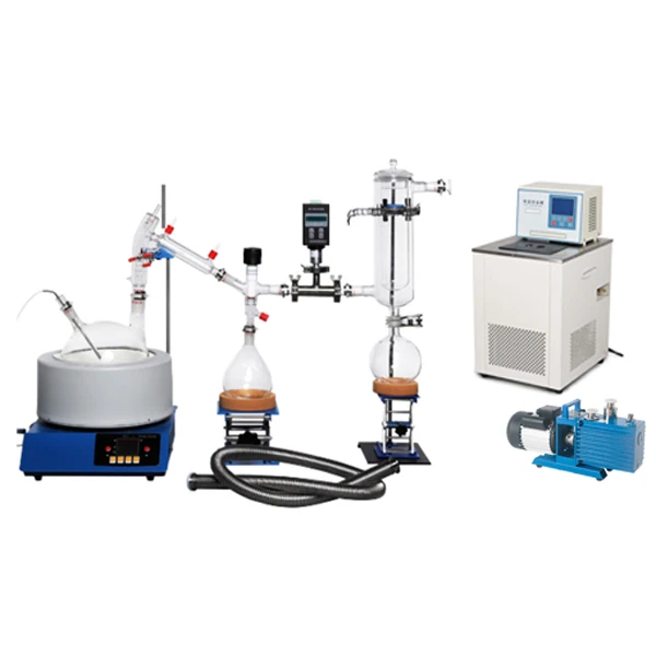Лабораторный дистиллятор CBD, 5 л, аппарат для молекулярной дистилляции эфирного масла