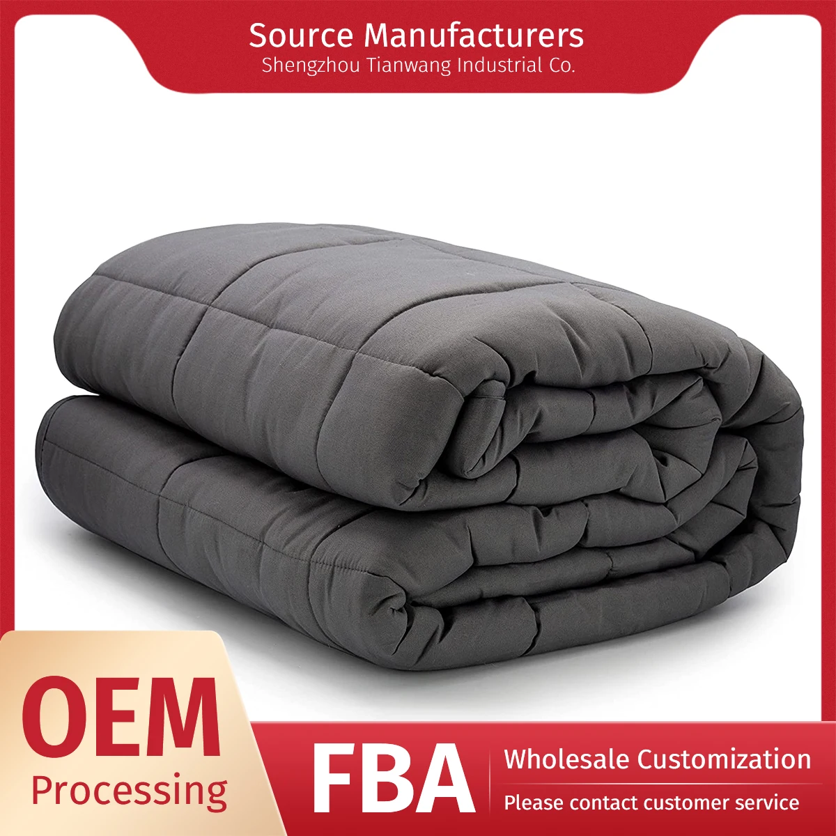 High Quality Anxiety Insomnia Autism Weighted Blanket Adult Weighted Blanket custom weighted blanket