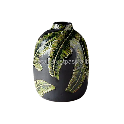 
Silver Metal Vase Galvanized Antique Vase Pitcher with Handle Vintage Jug Watering Can Farmhouse Style Decor for Home Garden 