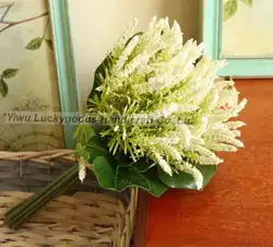 LG20181113-2 High Quality Large Artificial Silk lavender Flower For Wedding Decoration