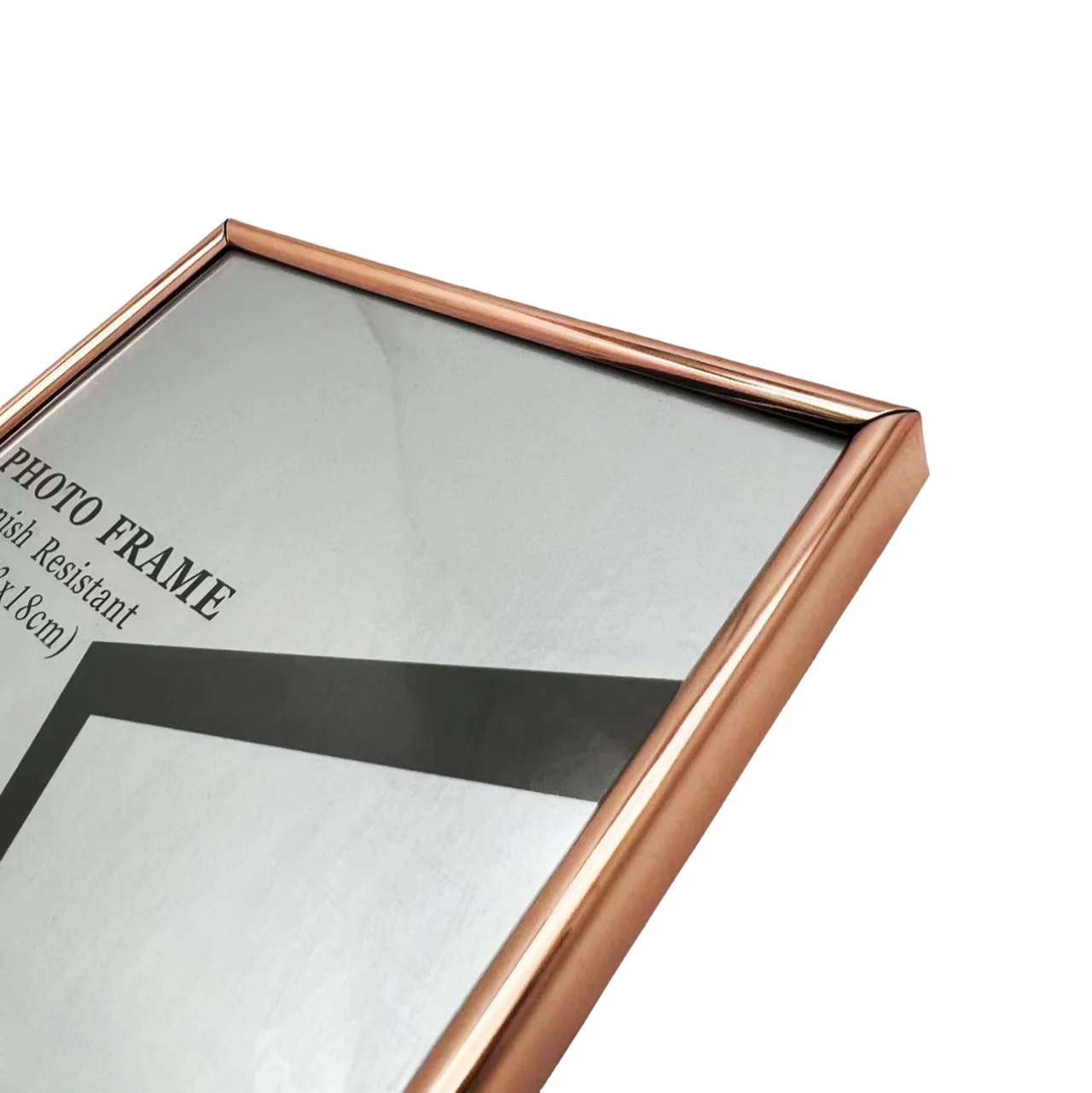 Metal Photo Picture Frame Aluminum Alloy with Glass or Plexiglass 4 Color 4x6 5x7 8X10 11X14 Inch Rose gold Silver Black Gold