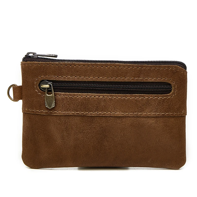 Men genuine leather Minimalist card holder wallet slim card holder Wallet