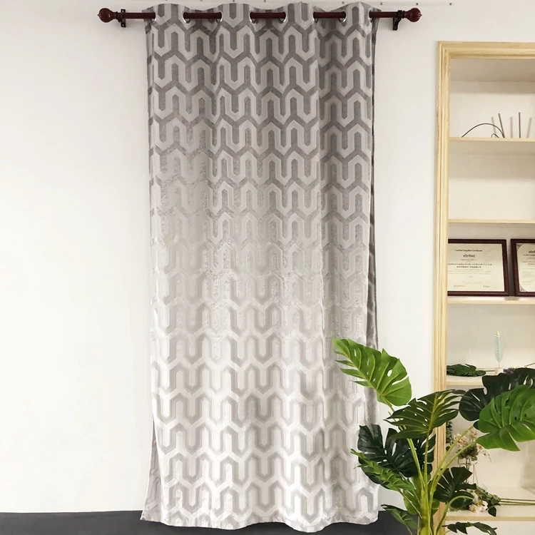 Jacquard Handmade Ready Made Blind Printed Valance Designs Home Living Room Window Curtains
