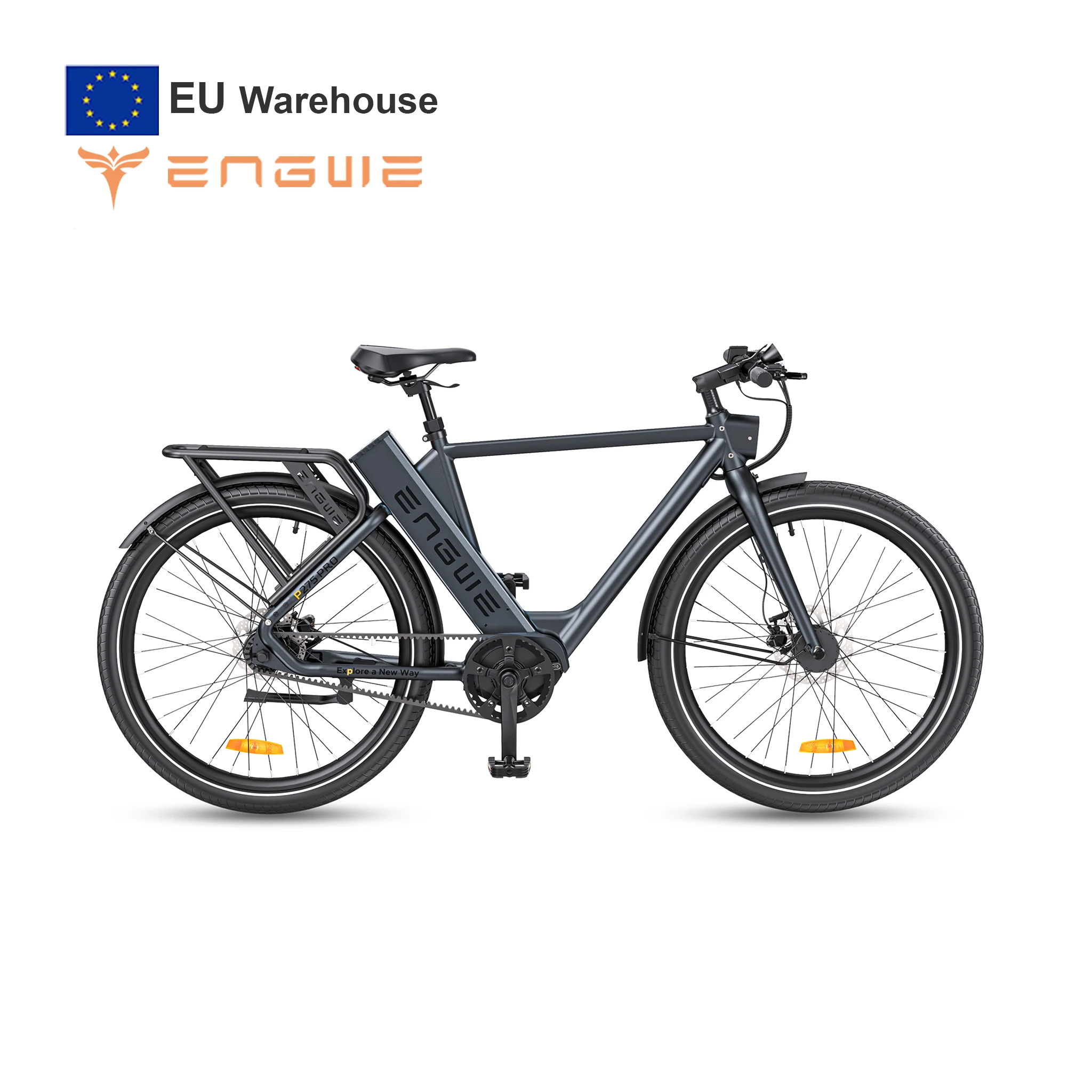 EU Warehouse ENGWE P275 PRO Electric Bicycle for Men 27.5in Big Tire Adult Bike 19.2Ah Samsung Cell Lithium Battery E-Bike