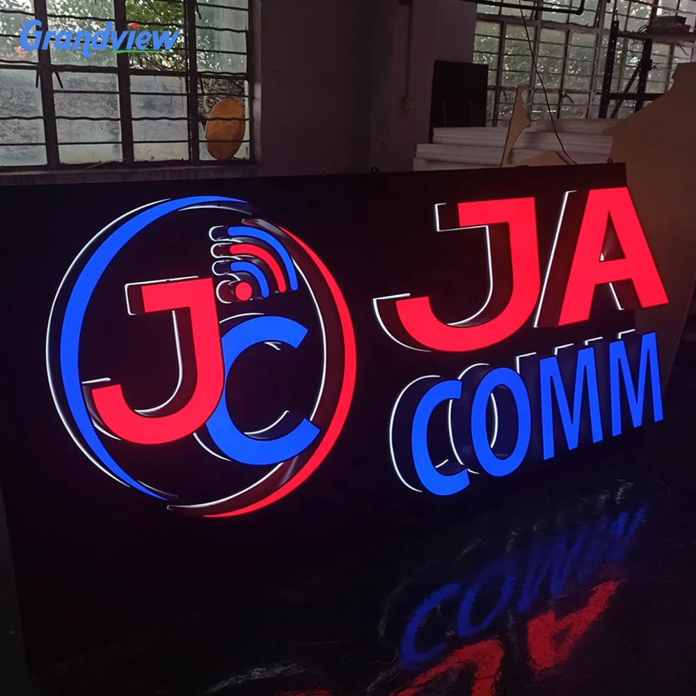 Wholesale 3D Lighting Acrylic LED Channel Letter Sign Acrylic Lighting Letters