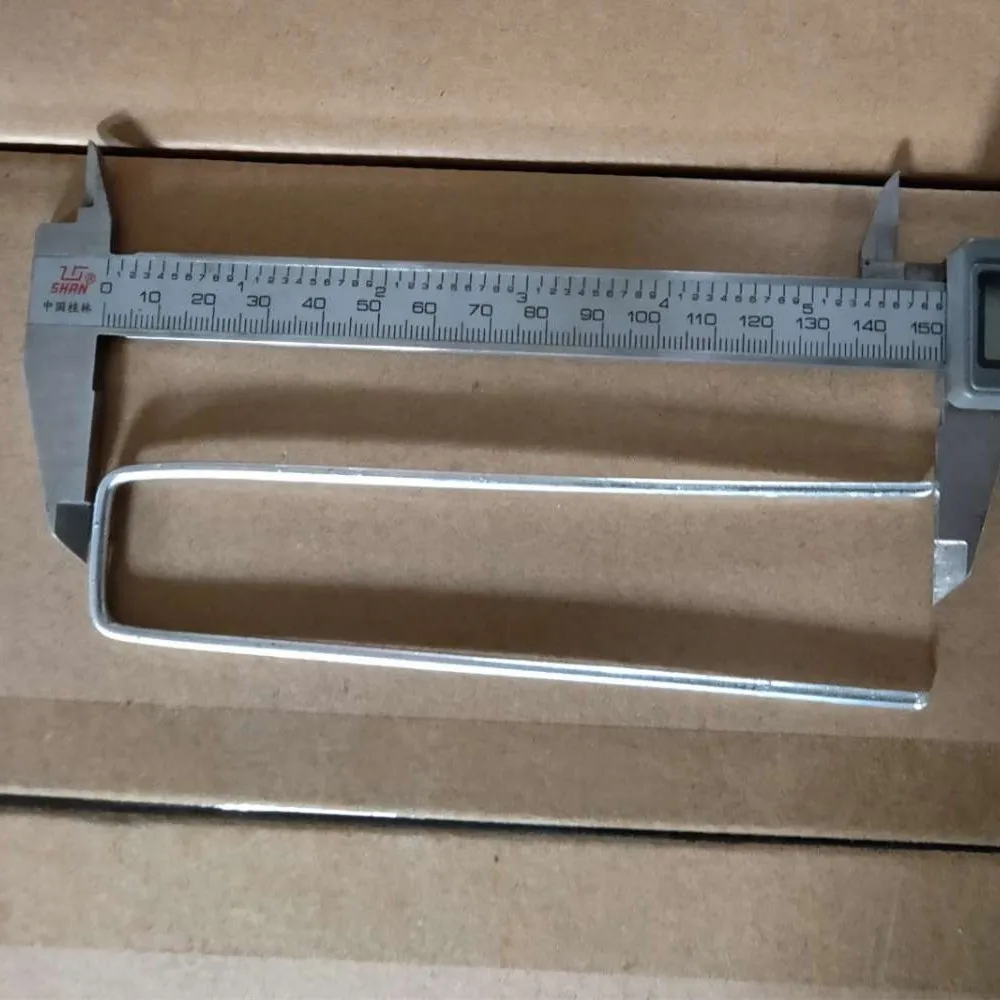 U type garden pegs sward nail for wholesales 200pcs pack