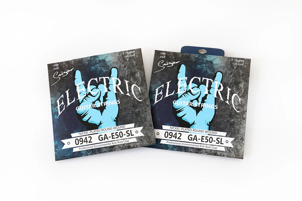 Custom logo guitar string packaging guitar part string with wholesale price