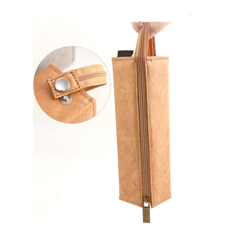 factory OEM middle East  high quality luxury water proof dupont tyvek Dubai pencil case pencil bag fashion stationery supplie