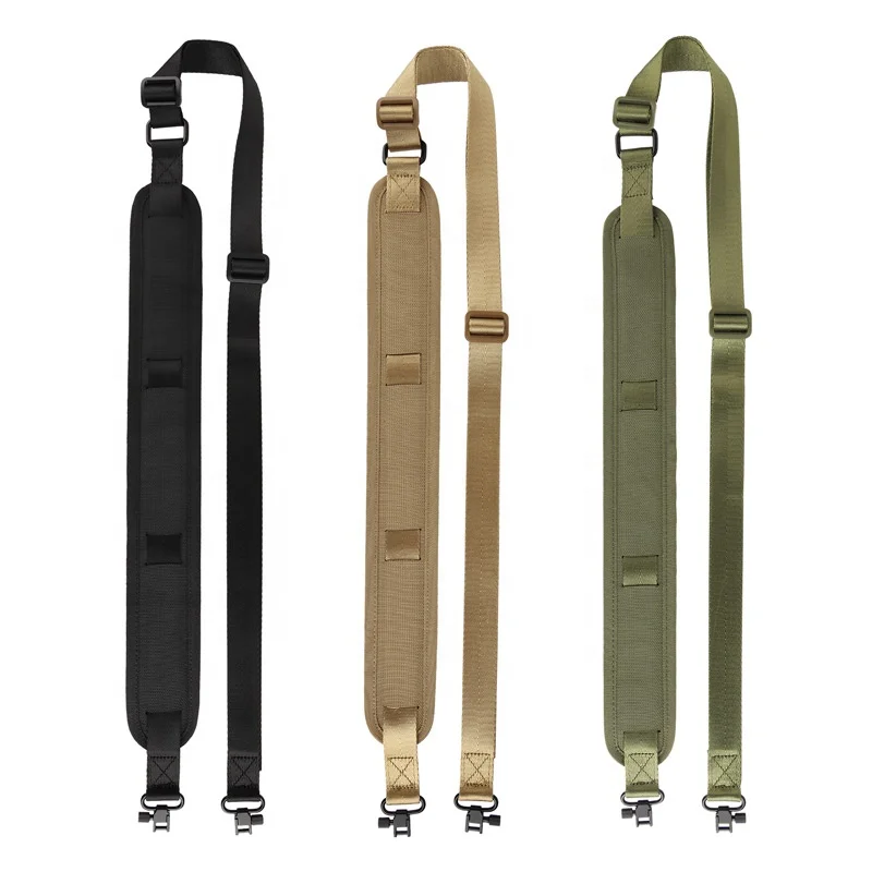 MZJ Optics 2 Point Sling with QD Sling Swivel Tactical Shoulder Strap Adjustable Multi Grab Rope Hunting Accessories