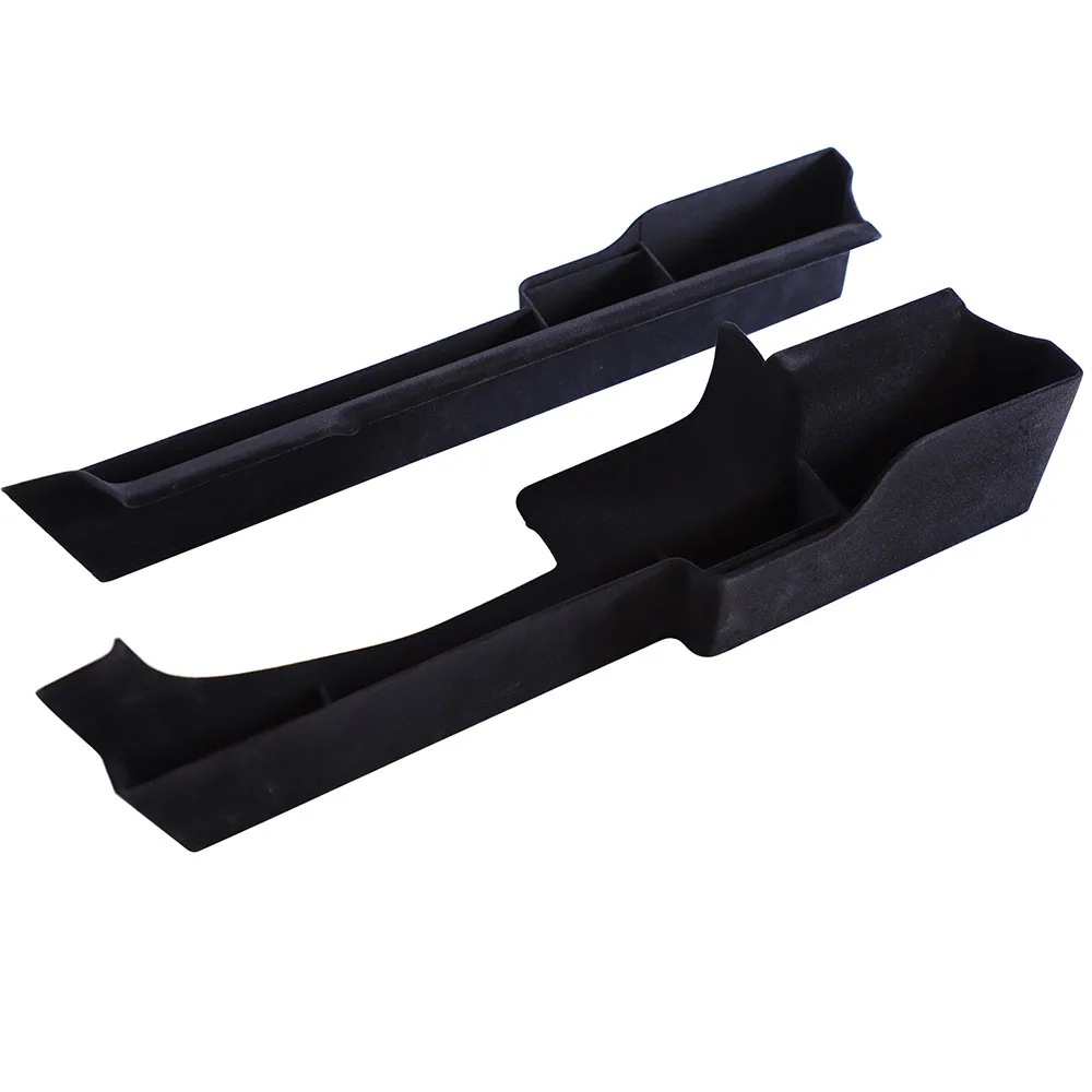 2pack Central Control Storage Box car seat Gap Filler Organizer auto seat gap organizer  for toyota prado 2010-2017
