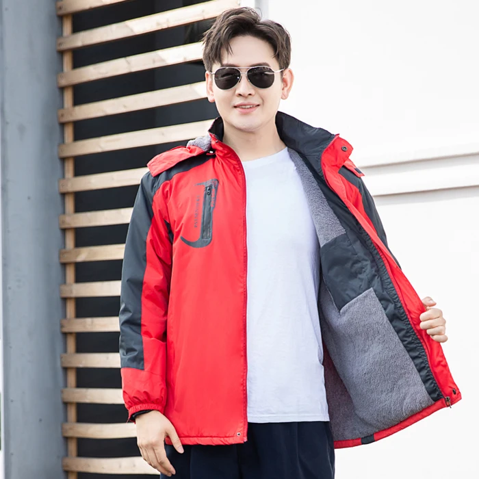 Wholesale Customized Men Winter Outdoor Jacket Windproof and waterproof tops jacket coat