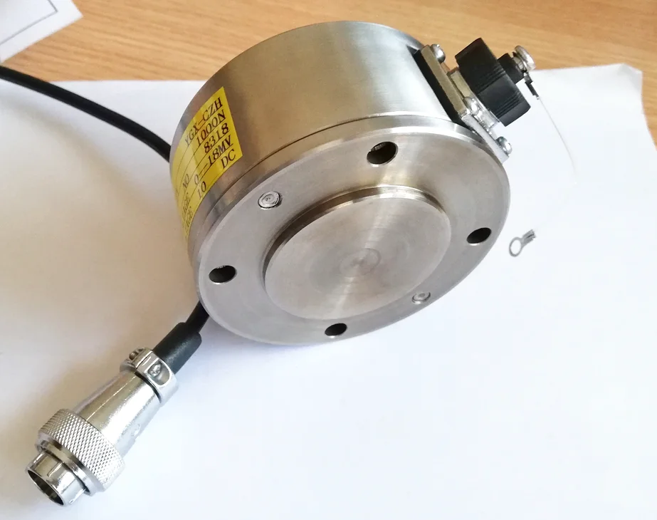 Web tension control load cell force sensor transducer for paper film foil printing aerospace textiles automotive packaging