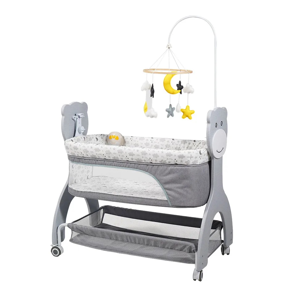 Deluxe portable cot baby bed baby crib sales