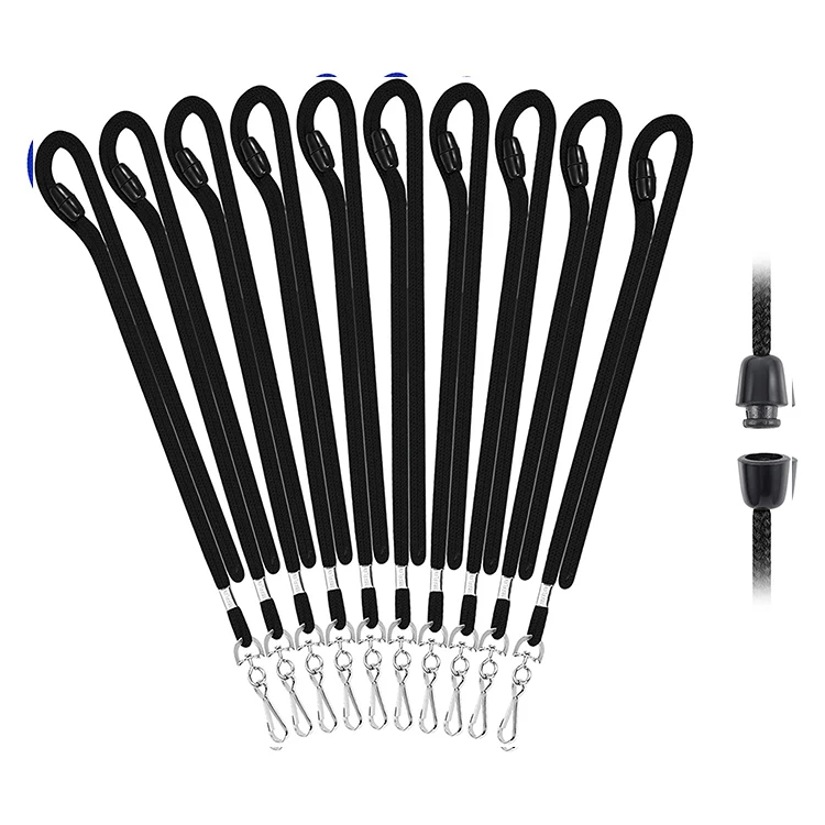 Factory Direct Custom Cord Lanyard ID Card Rope Lanyard