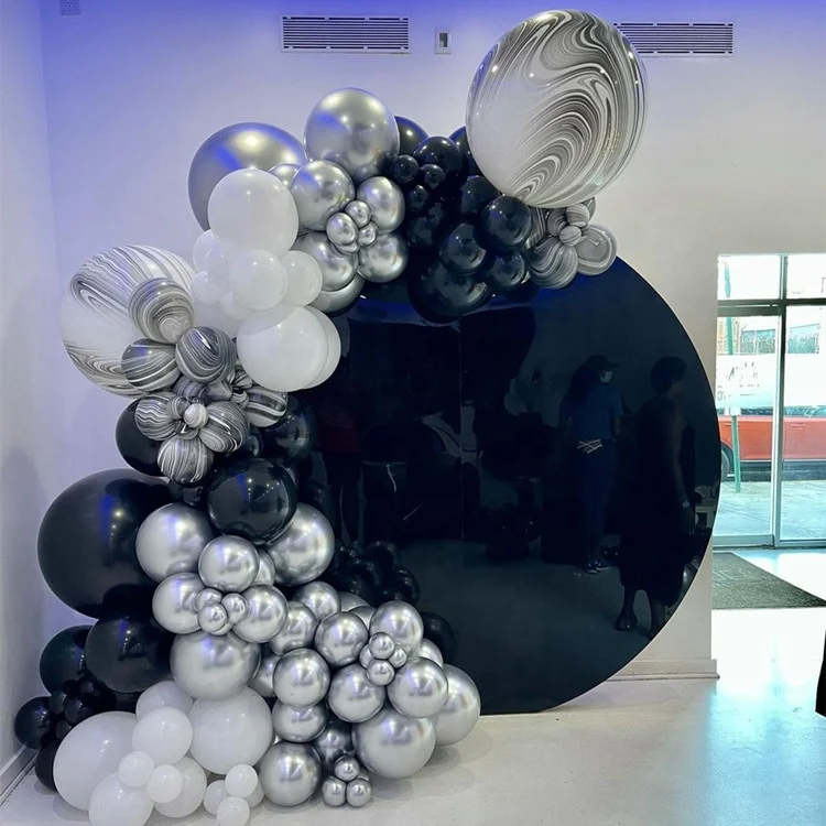 Wedding Event Supplies Party Acrylic Circle Backdrop Wall Wedding Supplies Decoration Round Acrylic Backdrop Stand Panel