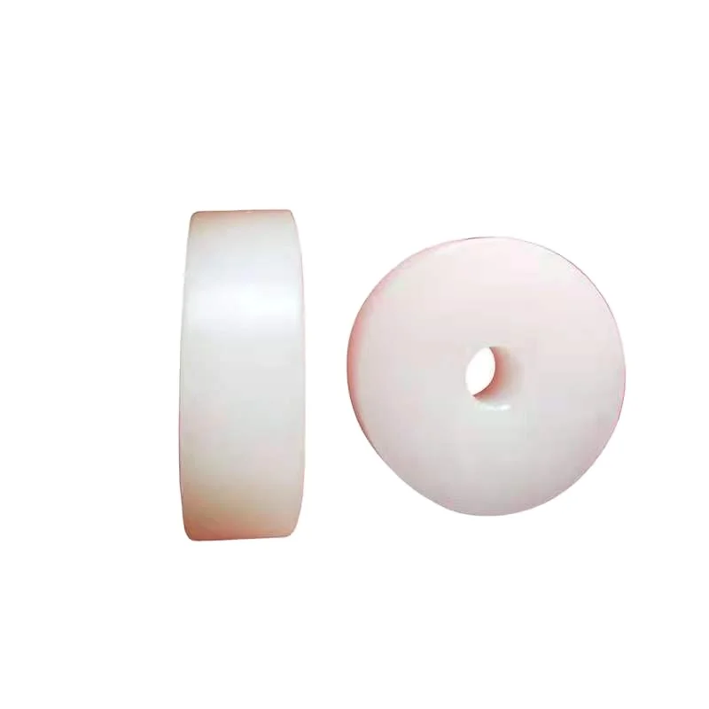 White nylon gasket Nylon plastic round flat gasket a large supply of nylon sealing gaskets