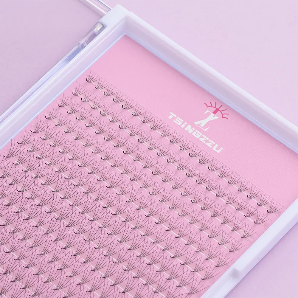 XXL trays 320 fans Premade Fans Volume eyelash extension 14D Premade  Volume Fans 0.03Volume Eyelashes Extension many dimension