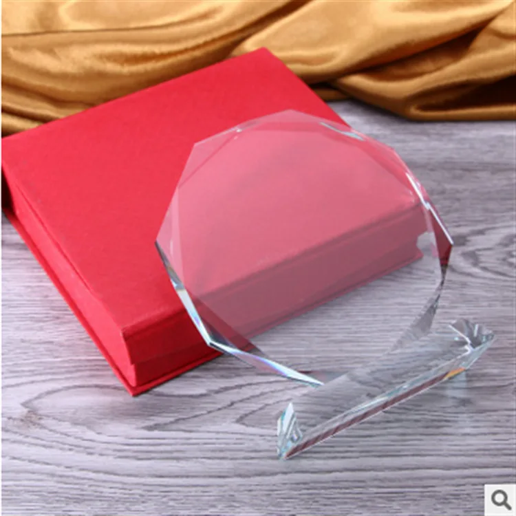 Customized crystal trophy Listed Classmates Reunion Graduation Season Commemoration Dealer Authorized Brand Crystal Medal