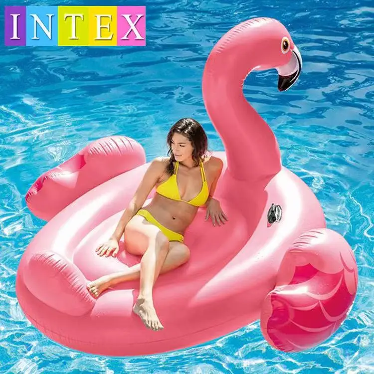 B03 INTEX 57288 Мега Фламинго остров плавающая кровать надувная для отдыха взрослых бассейн поплавки