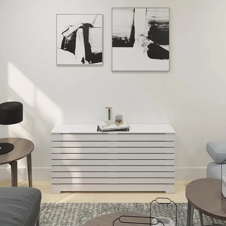 Modern Heat Cover Cabinet, High Quality Medex Wood Radiator Cover