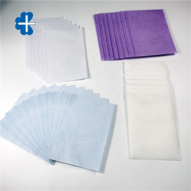 Chinese Manufacturer Favorable Price Nonwoven Spunlace Washing Airlaid Mitts Cleaning Disposable Medical Washing Gloves