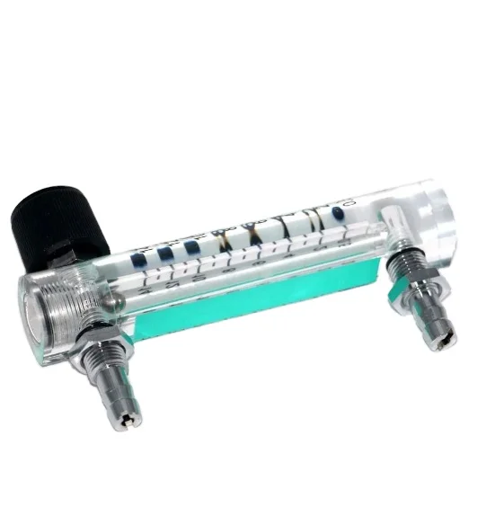 Best 0.5-14L /Min LPM Air Flow Meter for Measuring Oxygen Machine Air Flow