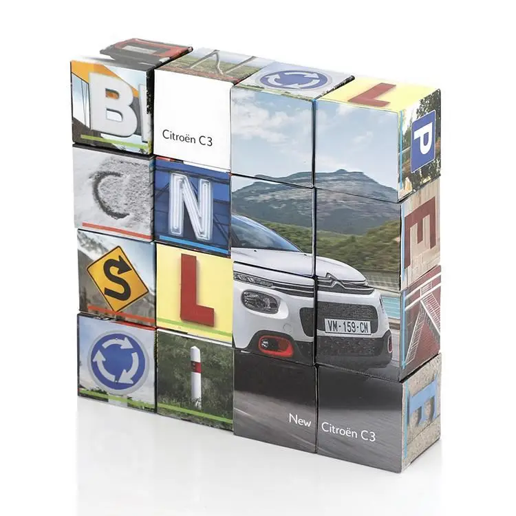 3x3 cube puzzle promotional